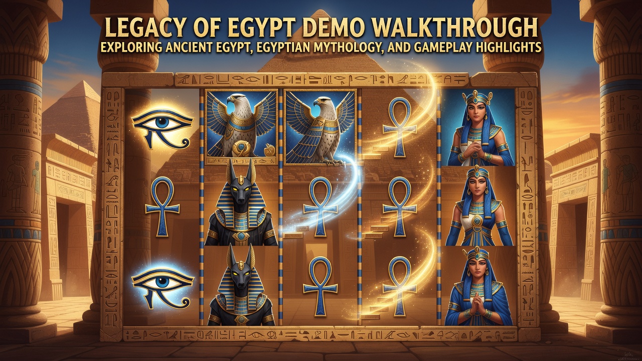 Legacy of Egypt Demo Walkthrough: Exploring Ancient Egypt, Egyptian Mythology, and Gameplay Highlights