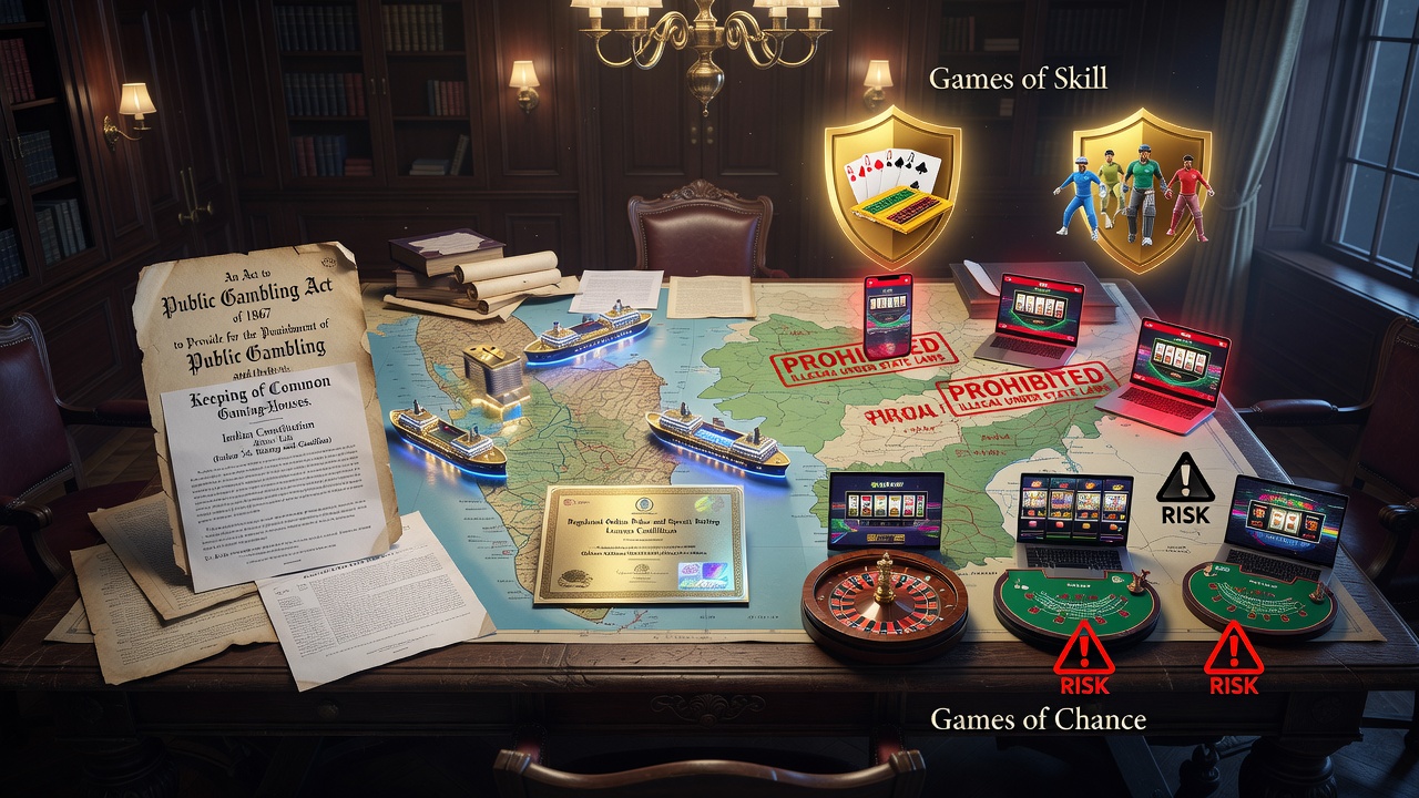 Online Casino Legality in India: Is Online Gambling Legal and What Regulations Apply?